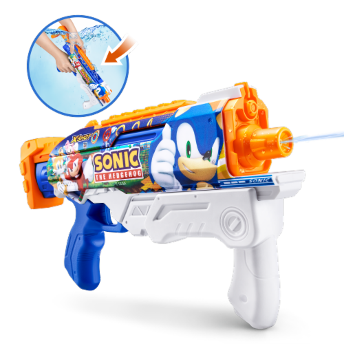 Zuru X-Shot Sonic the Hedgehog™ Fast Fill™ Skins Perspective: left