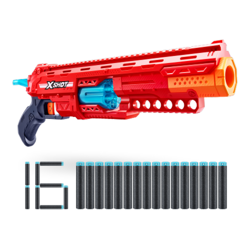 Zuru X-Shot™ Caliber™ Box Perspective: left