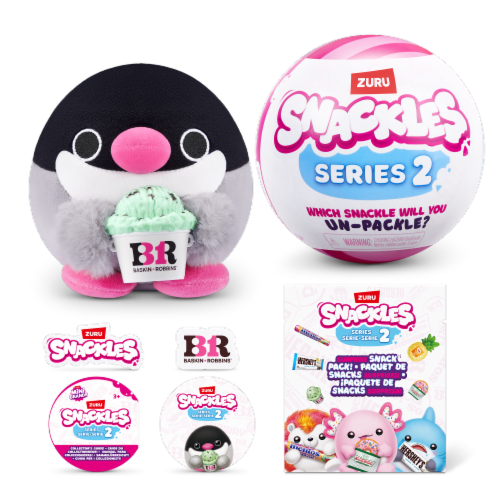 Zuru 5" Snackles Mystery Plush- Styles May Vary Perspective: left