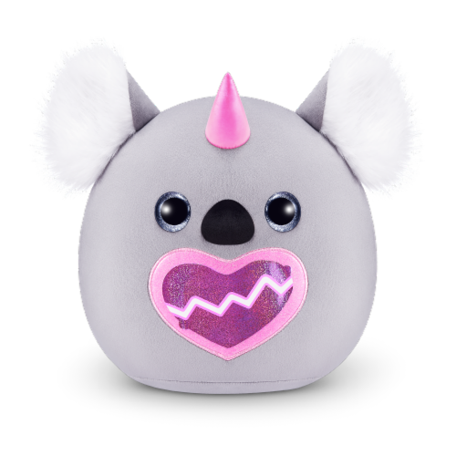 Zuru Rainbocorn Eggzania Fairy Mania Series 1 Large Soft Plush Perspective: left