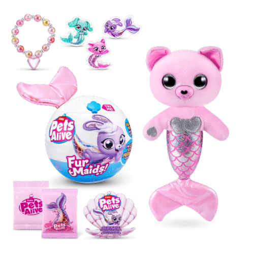 Zuru Pets Alive Furmaids Mystery Capsule Perspective: left