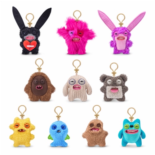 Zuru Fuggle Key Rings™ 5-inch Assortment Series 5 Hedge Grog - Brown Perspective: left