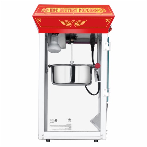 Great Northern Popcorn Red Good Time Popcorn Popper Machine, 8 Ounce Perspective: left