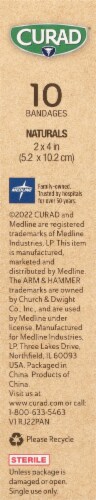 Curad® Naturals™ Bandages Infused with Baking Soda Perspective: left