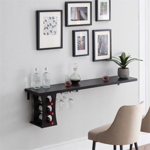 Floating clearance bar table