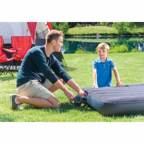 Intex 120 V Quick Fill Cordless Rechargeable Inflatable Air Bed Pump (3 Pack) Perspective: left