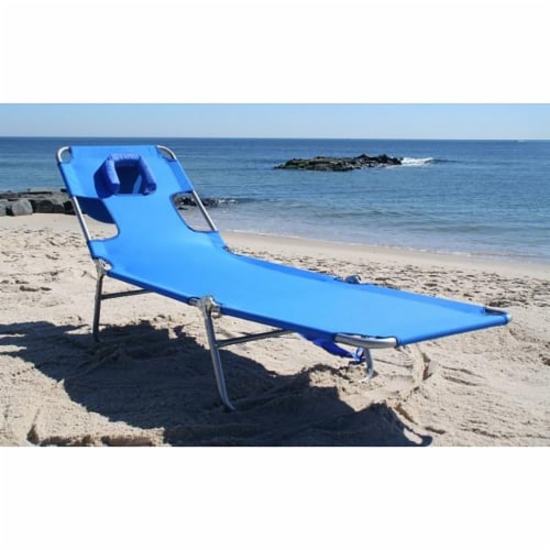 Ostrich Chaise Lounge Folding Portable Sunbathing Poolside Beach Chair 2 Pack 2 Piece Smith s Food and Drug