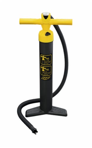 Bestway Inflatable Hydro Force Paddle Board w/ Intex 2 Person Kayak & Air Pump Perspective: left