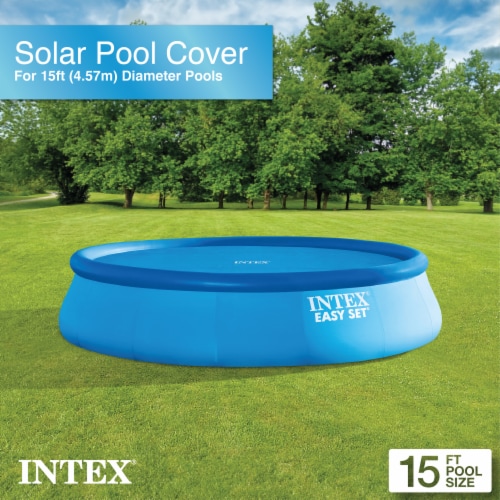 Har råd til Motivere høflighed Intex 15' x 42 Inflatable Swimming Pool w/ pool set and Intex 15-Ft Pool  Cover, 1 Piece - Kroger