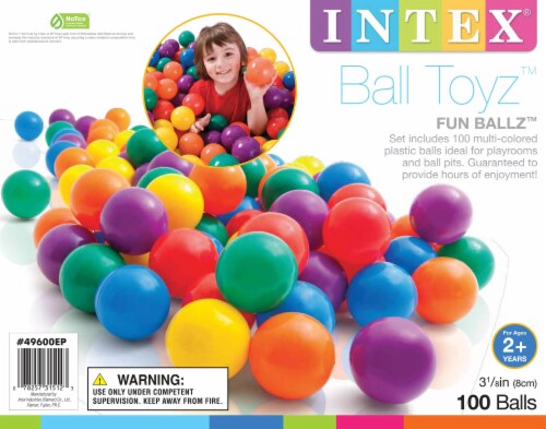 100 deals plastic balls