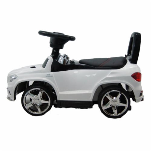 Best Ride On Cars 4-in-1 Mercedes Push Car Stroller with LED Lights, (2 Pack) Perspective: left