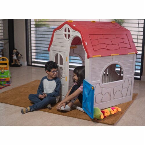 Toddler sales playhouse plastic