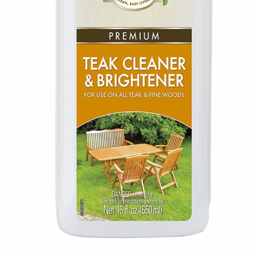 Star Brite Outdoor Collection Wooden Teak Cleaner and Brightener, 16 Oz