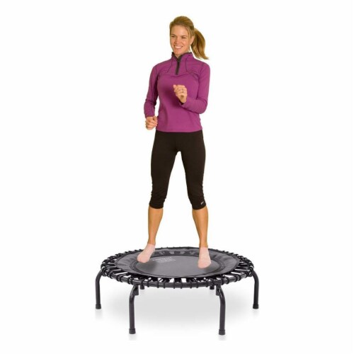 JumpSport 350 Indoor 39-Inch Mini Trampoline and Handle Bar Accessory,  Black, 1 Piece - Foods Co.