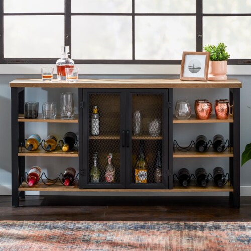 Farmhouse wine rack cheap