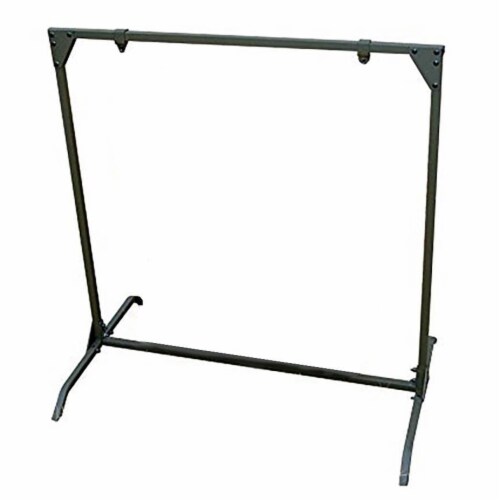 Morrell Weatherproof Field Point Archery Bag Target with Bow Stand and Storage Perspective: left