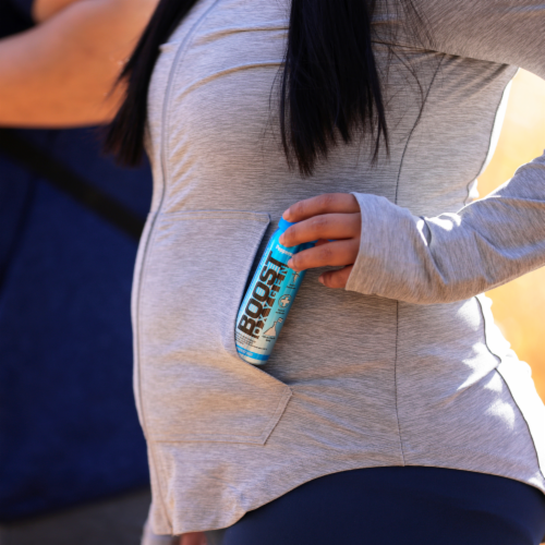 Boost Oxygen 3 Liter Pocket Sized Canned Oxygen, Menthol Eucalyptus (7 Pack) Perspective: left