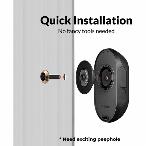 Brinno SHC500 Discreet Wireless Front Door Peephole Security Camera 2 Pack 2 Piece Harris Teeter