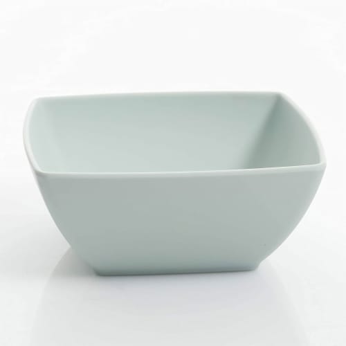 Gibson Home 16 Pc Melamine Dinnerware Set Plates, Bowls, & Cups, Mint (2 Pack) Perspective: left