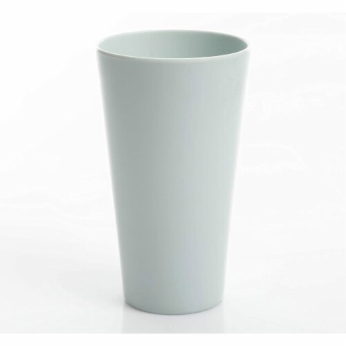 Gibson Home 16 Pc Melamine Dinnerware Set Plates, Bowls, & Cups, Mint (4 Pack) Perspective: left