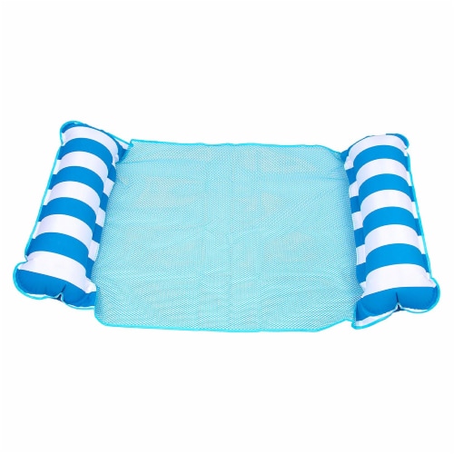 Aqua Leisure 2 in 1 Campania Pool Float Lounger & 4 in 1 Monterey Hammock Chair Perspective: left