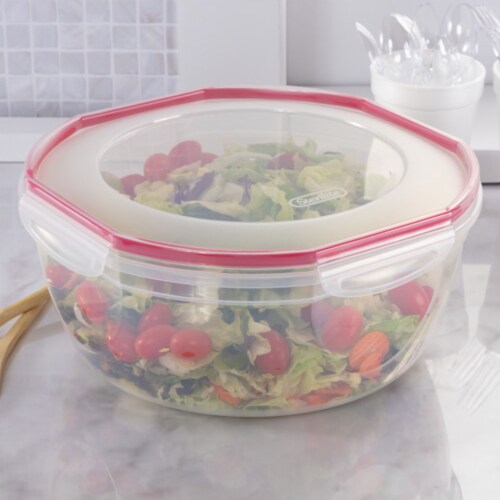 Sterilite Ultra Seal Plastic 4 Container Food Storage Set