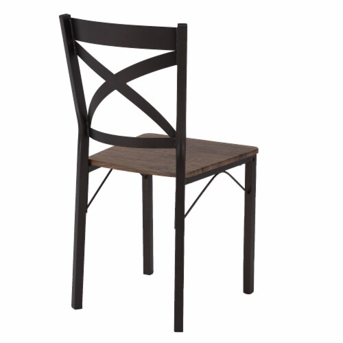 Metal frame online kitchen chairs
