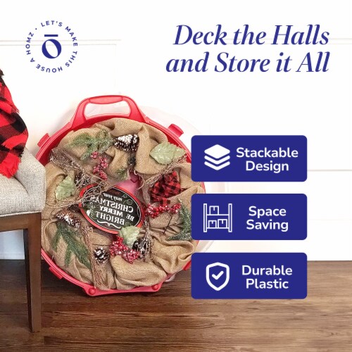 24 inch clearance storage box