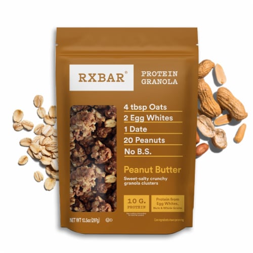 RXBAR® Peanut Butter Protein Granola Perspective: left