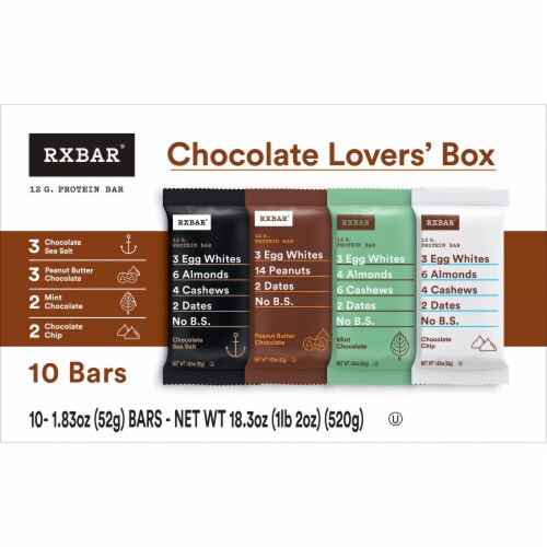 RXBAR® Protein Bars Variety Pack Perspective: left