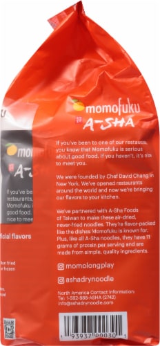 Momofuku Spicy Soy Noodles Perspective: left