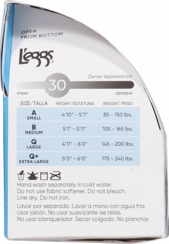 L'EGGS® Sheer Energy Medium Support Control Top Sheer Toe - Suntan Perspective: left