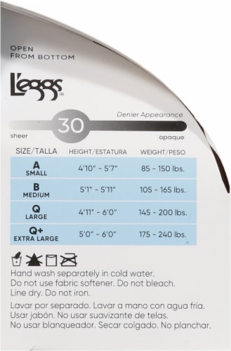 L'Eggs® Sheer Energy® Compression Tights - Tan Perspective: left