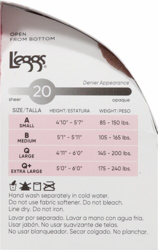 L'eggs® Silken Mist® Silky Sheer Cool Comfort Control Top Sheer Toe Perspective: left