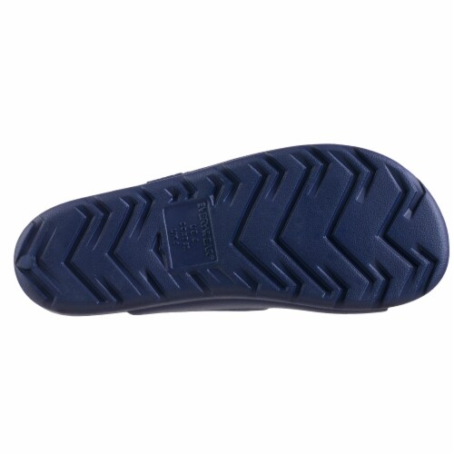 Totes Women's Everywear Double Buckle Slide Sandals - Navy Blue Perspective: left