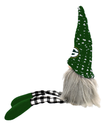 Classic Impressions Green Bay Packers Shelf Sitter Gnome Perspective: left