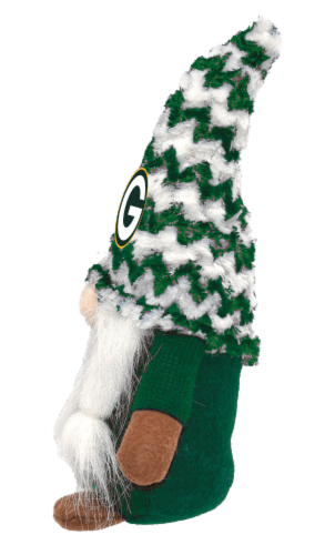 Classic Impressions Green Bay Packers Fuzzy Hat Gnome Perspective: left