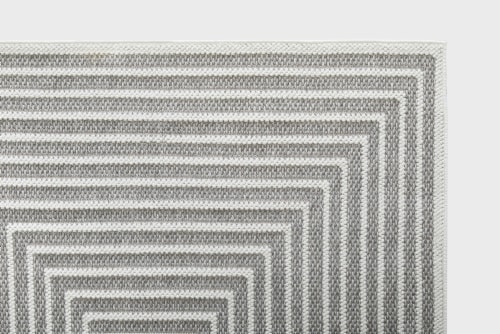 Fred Meyer Corin Area Rug - Gray/Beige Perspective: left