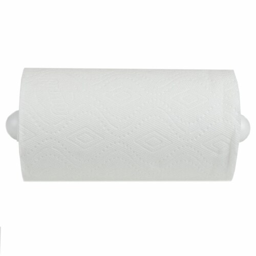 White plastic paper towel holder online