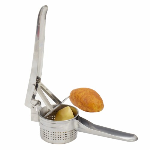 Home Basics Stainless Steel Handheld Potato Masher HDC64668 - The