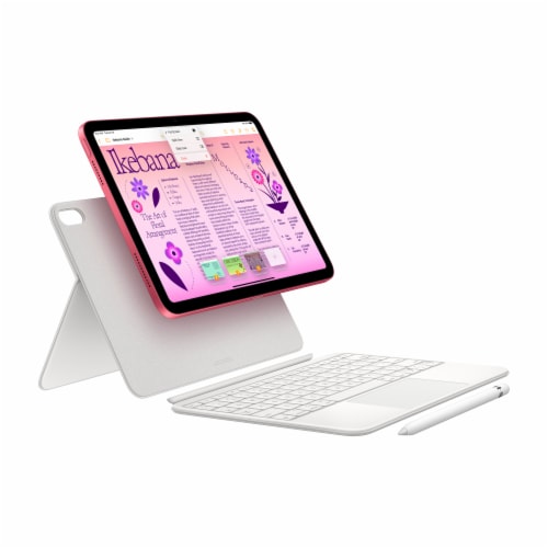 Apple 64 GB iPad - Silver Perspective: left
