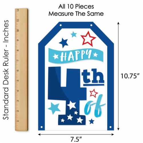 large 4th of july banner