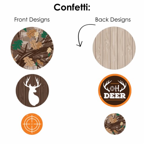 Big Dot of Happiness Gone Hunting Birthday Party Decor Terrific Table Centerpiece Kit 30 Ct Perspective: left