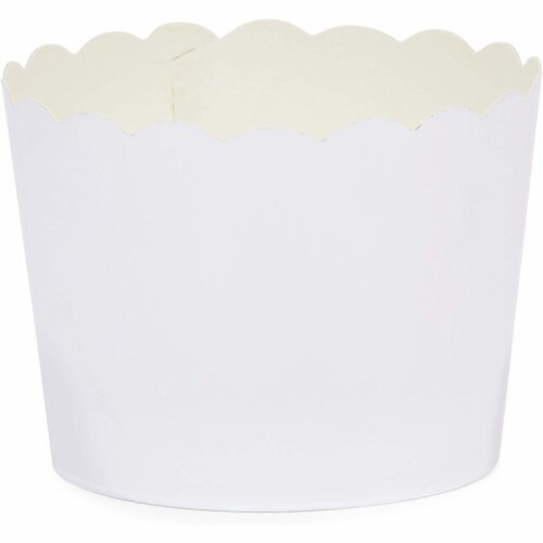 60 Pack Silver Cupcake Liners, Metallic Foil Muffin Cups for Baking, 2. ...