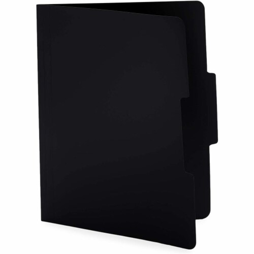 Black clearance file folders