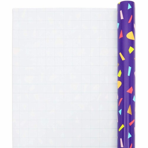 Birthday Wrapping Paper Rolls, Double Sided, 30 Inches x 16 Feet (3