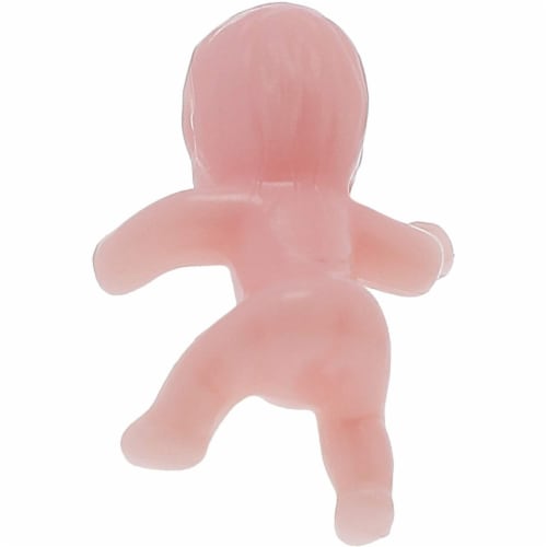 Mini Plastic Babies for Girl Baby Shower Party Favors Pink 1 in
