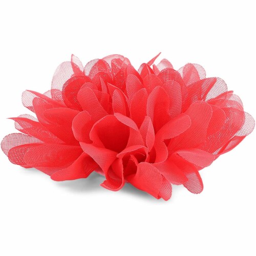 Chiffon shop fabric flowers