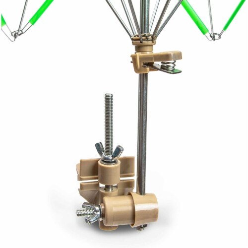 Yarn Ball Winder, Umbrella Swift for Skeins (27 x 17 Inches) Perspective: left