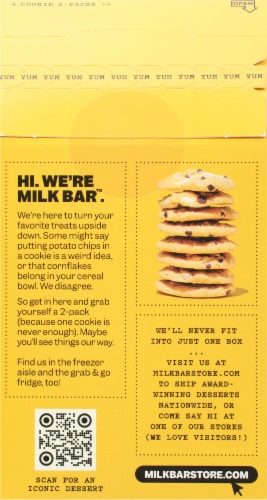 Milk Bar® Cornflake Chocolate Chip Marshmallow Cookies Perspective: left